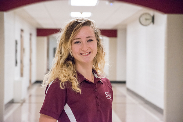 SIU College of Agricultural Sciences student Grace Handlos