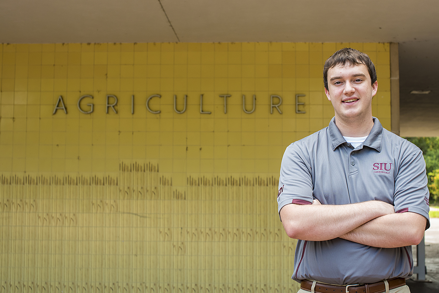 Paxton Morse, freshman at SIU College of Agricultural Sciences