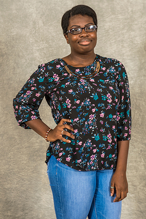 SIU student scholarship recipient Stella Uzoewulu